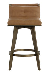 Swivel Counter Stool with Metal Frame by Splendido Arizona, alternate view 14