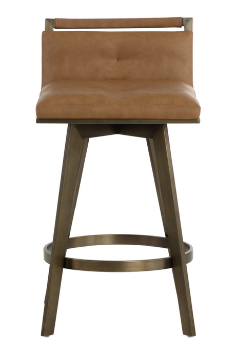 Swivel Counter Stool with Metal Frame by Splendido Arizona, alternate view 14