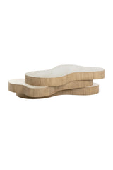 Layered Freeform Indoor/Outdoor Coffee Table by Splendido Geddes, alternate view 3