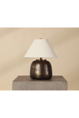Antique Brass Base Table Lamp by Splendido Pradiva, alternate view 6
