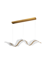 Wave Inspired Chandelier by Splendido Alun, alternate view 3