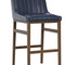 Leather-Look Vertical-Channeled Bar Stool by Splendido Halden Barstool, alternate view 9