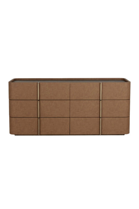 Leather-Look 6-Drawer Dresser by Splendido Jamille, alternate view 13