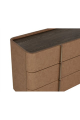 Leather-Look 6-Drawer Dresser by Splendido Jamille, alternate view 19