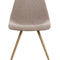 Fabric Shell Dining Chair by Splendido Lipa, alternate view 10