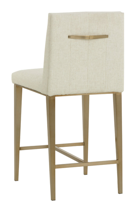 Contemporary Metal Frame Counter Stool by Splendido Wilbur, alternate view 5