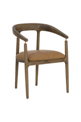 Minimalist Dining Armchair by Splendido Valmont Dining Chair, alternate view 3
