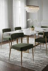 Open-Back Stackable Dining Chair by Splendido Ashwin, alternate view 2