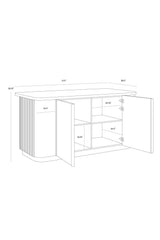 Marble Top & Wood Base Kitchen Island by Splendido Cataldi Dining Table, alternate view 9