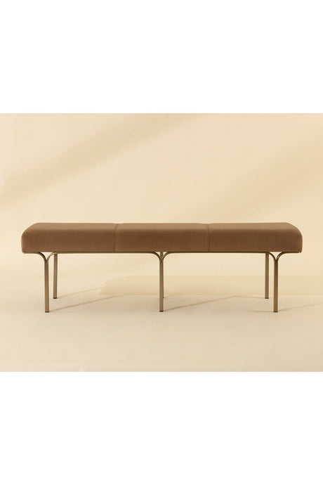 Slim Frame Upholstered Bench by Splendido Nuvella, alternate view 19