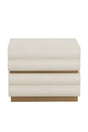 Tiered 2-Drawer Nightstand by Splendido Subira