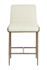 Curved Modern Counter Stool by Splendido Lathan