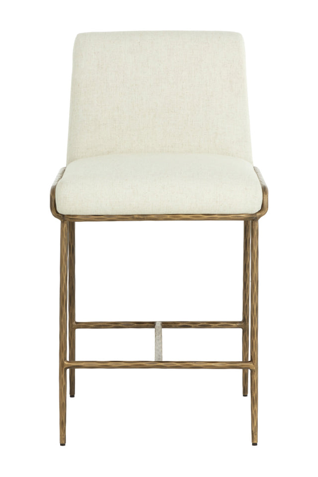 Curved Modern Counter Stool by Splendido Lathan