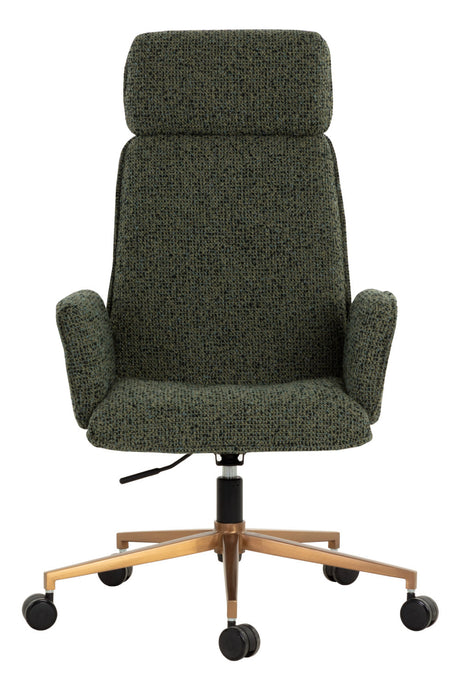 Curved Upholstered Office Chair by Splendido Kalev, alternate view 16