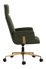 Curved Upholstered Office Chair by Splendido Kalev, alternate view 19