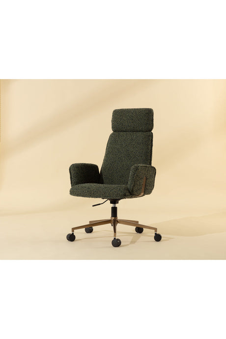 Curved Upholstered Office Chair by Splendido Kalev, alternate view 23