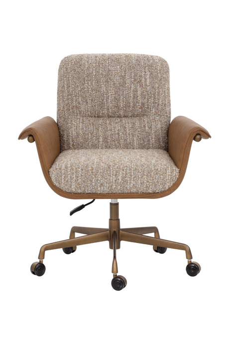 Leather Look Arm Office Chair by Splendido Lomax