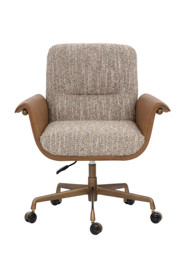 Leather Look Arm Office Chair by Splendido Lomax
