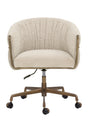 Curved Back Upholstered Lounge Chair by Splendido Olma Office Chair