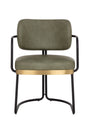 Cantilevered Leather Look Dining Chair by Splendido Jalen