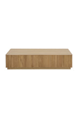 Reeded Oak Coffee Table by Splendido Kalla, alternate view 19