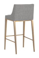 Fabric Upholstered Bar Stool by Splendido Dionne Barstool, alternate view 12
