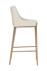 Fabric Upholstered Bar Stool by Splendido Dionne Barstool, alternate view 4