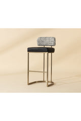 Two-Toned Low-Back Bar Stool by Splendido Larissa Barstool, alternate view 20