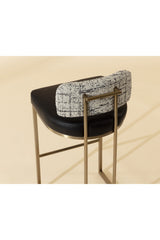 Two-Toned Low-Back Bar Stool by Splendido Larissa Barstool, alternate view 21
