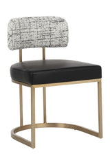 Two-Toned Cantilevered Dining Chair by Splendido Larissa, alternate view 3