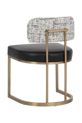 Two-Toned Cantilevered Dining Chair by Splendido Larissa, alternate view 5
