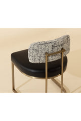 Two-Toned Cantilevered Dining Chair by Splendido Larissa, alternate view 9