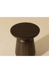 Timber Effect Indoor/Outdoor End Table by Splendido Kiri Outdoor Side Table, alternate view 10