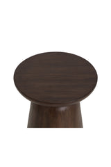 Timber Effect Indoor/Outdoor End Table by Splendido Kiri Outdoor Side Table, alternate view 6