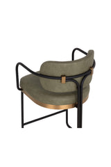 Modern Curved Seating Counter Stool by Splendido Jalen, alternate view 6