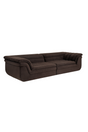 Deep-Channeled Fabric Sofa by Splendido Bello