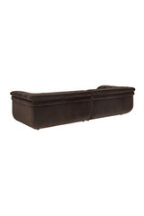 Deep-Channeled Fabric Sofa by Splendido Bello, alternate view 4