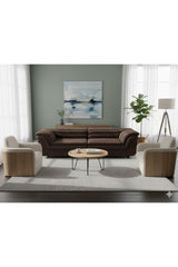 Deep-Channeled Fabric Sofa by Splendido Bello, alternate view 7