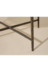 Brass Framed Marble Coffee Table by Splendido Riyaz, alternate view 5