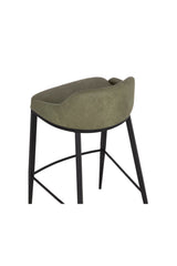 Low-Back Leather Look Bar Stool by Splendido Astra Barstool, alternate view 18