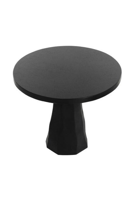 Natural Indoor/Outdoor Travertine Look Bistro Table by Splendido Kliff Outdoor Dining Table, alternate view 13
