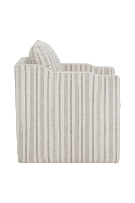 Stripe Patterned Dining Armchair by Splendido Scala Dining Chair, alternate view 5