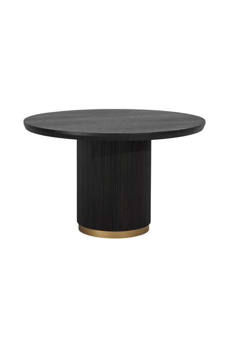 Oak Round Dining Table by Splendido Kalla, alternate view 7