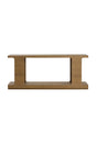 Textured Wood Console Table by Splendido Hercules