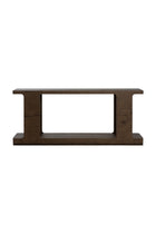 Textured Wood Console Table by Splendido Hercules, alternate view 7