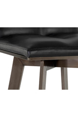 Leather-Look Swivel Bar Stool by Splendido Arizona Barstool, alternate view 22