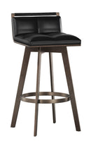 Leather-Look Swivel Bar Stool by Splendido Arizona Barstool, alternate view 17