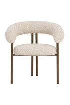 Rounded Back Dining Chair by Splendido Oniva