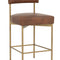 Low Back Fabric Counter Stool by Splendido Seneca Barstool, alternate view 12