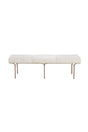Slim Frame Upholstered Bench by Splendido Nuvella